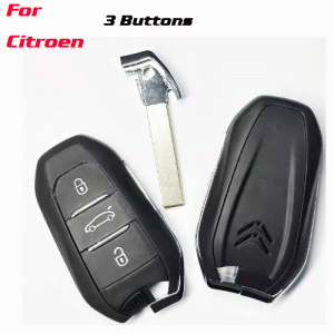 CKS-444 Remote Car Key Shell For Citroen 3 Buttons