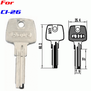 K-181 CI-26 locksmith key blanks bulk purchase