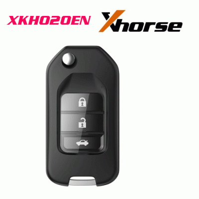 XKHO20EN 2ndGeneration Wire Remote Key Honda Flip 3 Buttons