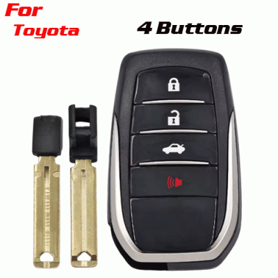 CKS-535 4 Buttons Remote Key Shell Case for Toyota
