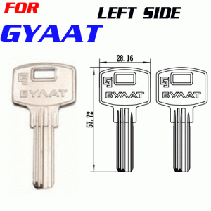 k-255 GYAAT best key blanks manufacturer in China