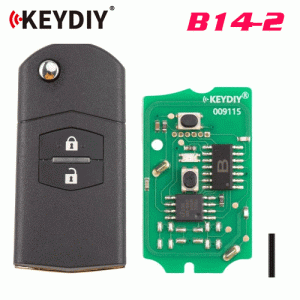 G-010 B14-2 Universal Flip Remote Key 2 Buttons for Mazda