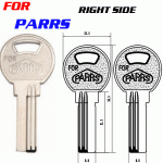 K-226 PARRS bulk key blanks for locksmiths Suppliers