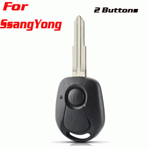 A-202 For SsangYong Car key shell 2 Buttons