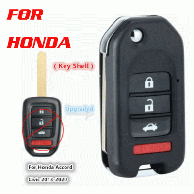 CKS-32 Flip Remote Key Shell Case 4B for Honda