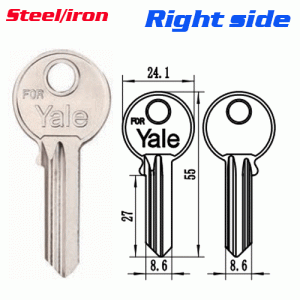 M-047 Steel Iron For Yale brass key blanks supplier