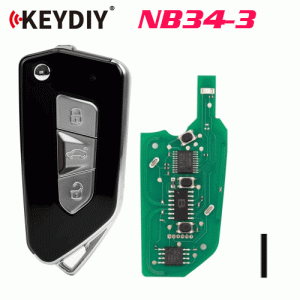 G-083 NB34-3 Universal Flip Remote Key 3 Buttons for VW