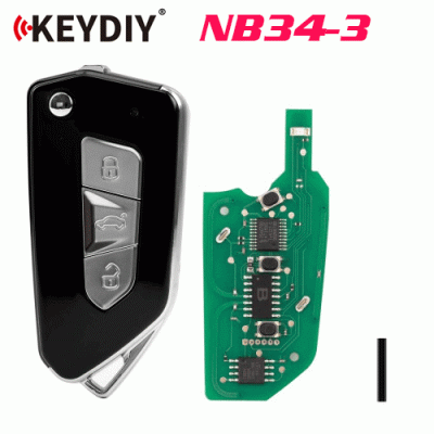 G-083 NB34-3 Universal Flip Remote Key 3 Buttons for VW