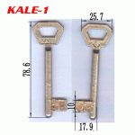 S-038 kale-1 Zinc alloy key blank for door locks