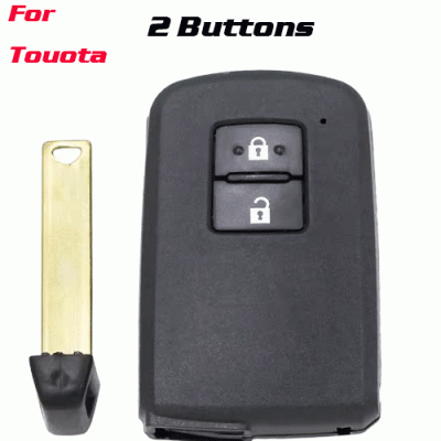 CKS-487 Smart Remote Key Shell Case Fob for Toyota 2 Buttons