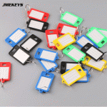 N-014 Double-sided colored plastic key tag