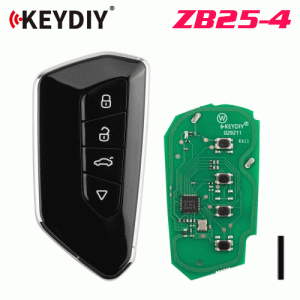 G-135 ZB25-4 ZB25-4 Universal Smart Remote Key 4 Buttons for VW