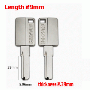 F-375 Thickness 2.39mm New Zinc alloy 29mm House keys