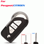 CKS-462 Flip Remote Car Key Shell Styling For Citroen