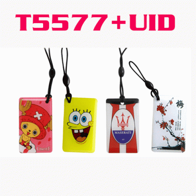 O-028 IDIC Composite Cartoon Epoxy Card T5577+UID Rewritable