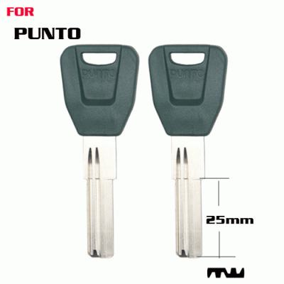 K-294 Brass plastic PUNTO 25mm House key Blanks Suppliers