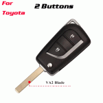 CKS-500 Flip Folding Remote Key Shell Case for Toyota 2B
