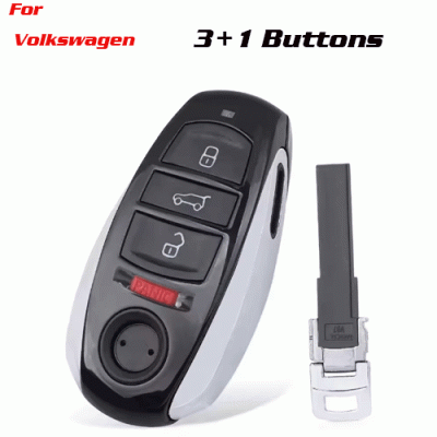 CKS-322 VW Volkswagen Touareg Smart key shell 3+1 Buttons