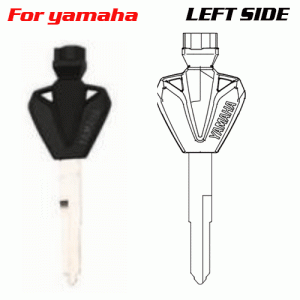 Z-024 For yamaha Motorcycle Key Blanks Supplier left side