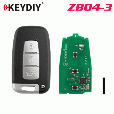 G-141 ZB04-3 Universal Smart Remote Key 3 Buttons FOR HYUNDAI