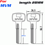 K-216 For MVM brass key blanks wholesale