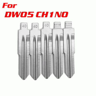 XH-B40 Key Blade Car Flip Key Blank DWO5 CH1NO