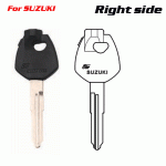 Z-001B For Suzuki Motorcycle Car key blanks Left side