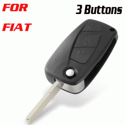 CKS-149 Car Key Flip Remote Key shell for fiat 3 Buttons