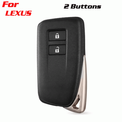 CKS-337 Car Key Shell Case Blank Cover For Lexus 2 Buttons