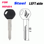 Z-041d steel Honda Motorcycle Key Blank LEFT side