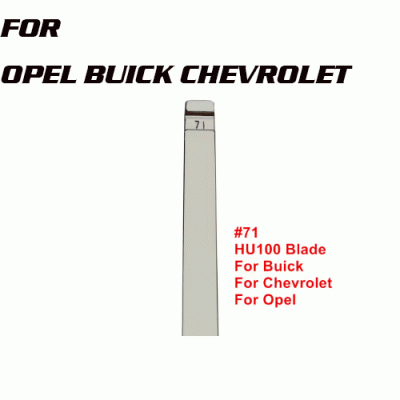 XH-B71 Remote Car Key Blade #71 HU100 For Buick Excelle GT