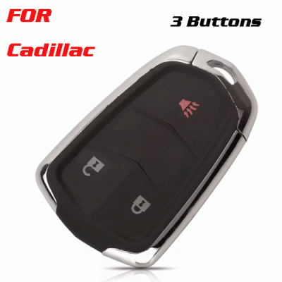 CKS-85 Remote Car Key Case Shell 3 B For Cadillac