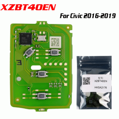 XZBT40EN Remote Key Honda 4 Buttons PCB