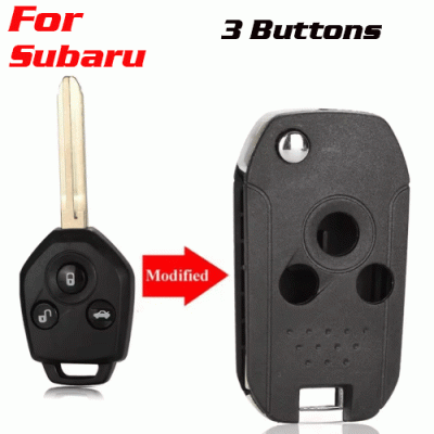 CKS-222 3 Buttons Remote Key Shell For subaru