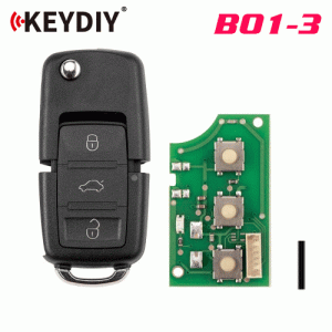 G-012 B01-3 Universal Flip Remote Key 3 Buttons for Volkswagen