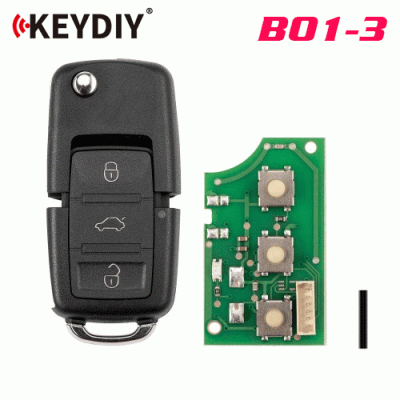 G-012 B01-3 Universal Flip Remote Key 3 Buttons for Volkswagen