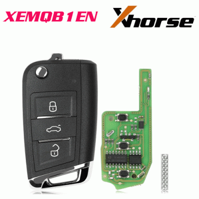 XEMQB1EN Super Remote Key MQB 3 Buttons Built-in Super Chip