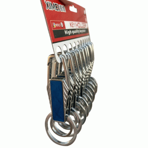 CK-24 Laser engraving on advertising metal keychains