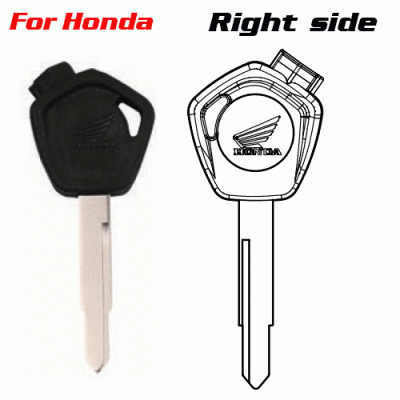 Z-015B Honda Motorcycle Key Blanks Supplier - Right Side