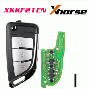 XKKF21EN Wire Remote Key Knife 2 Flip 3 Buttons