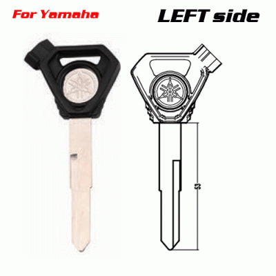 Z-002B For Yamaha Motorcycle key blanks For LEFT side