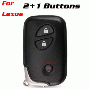 CKS-333 Smart Remote Key Case For Lexus 2+1 Buttons