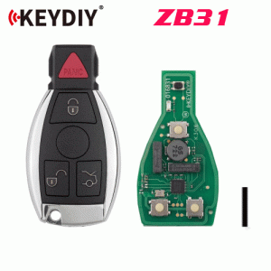 G-138 ZB31 Universal Smart Remote Key 3+1 Buttons for Benz