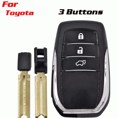 CKS-534 3 Buttons Remote Key Shell Case for Toyota