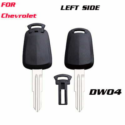 A-231 Replacement Transponder Chip key shell for DW04