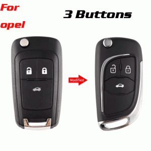 CKS-155 Modified Remote Car Key Shell Case For opel 3 buttons