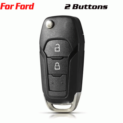 CKS-113 Remote Key Case Replacement For fORD 2 Buttons