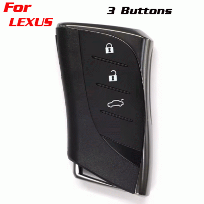 CKS-345 small key shell For New Lexus 3 Buttons