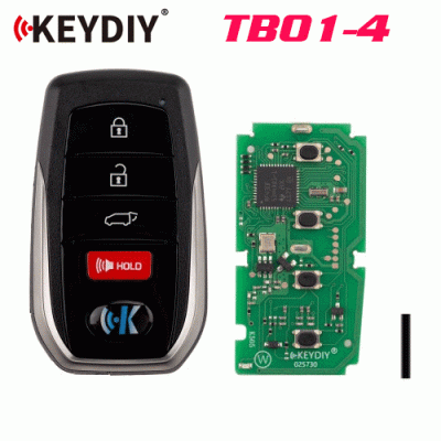 G-173 TB01-4 Toyota for Lexus Smart Remote Key with 8a chip
