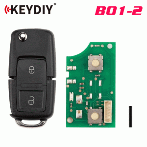 G-009 B01-2 Universal Flip Remote Key 2 Buttons for Volkswagen
